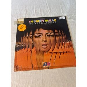 Atlantic Records‎ Carmen McRae The Sound of Silence LP 12" Black Fair Promo Jazz